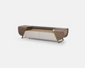 Stainless Steel Italian Merble TV Unit Living Room Furniture TV Stand Wooden Marble Table Modern TV Cabinet
