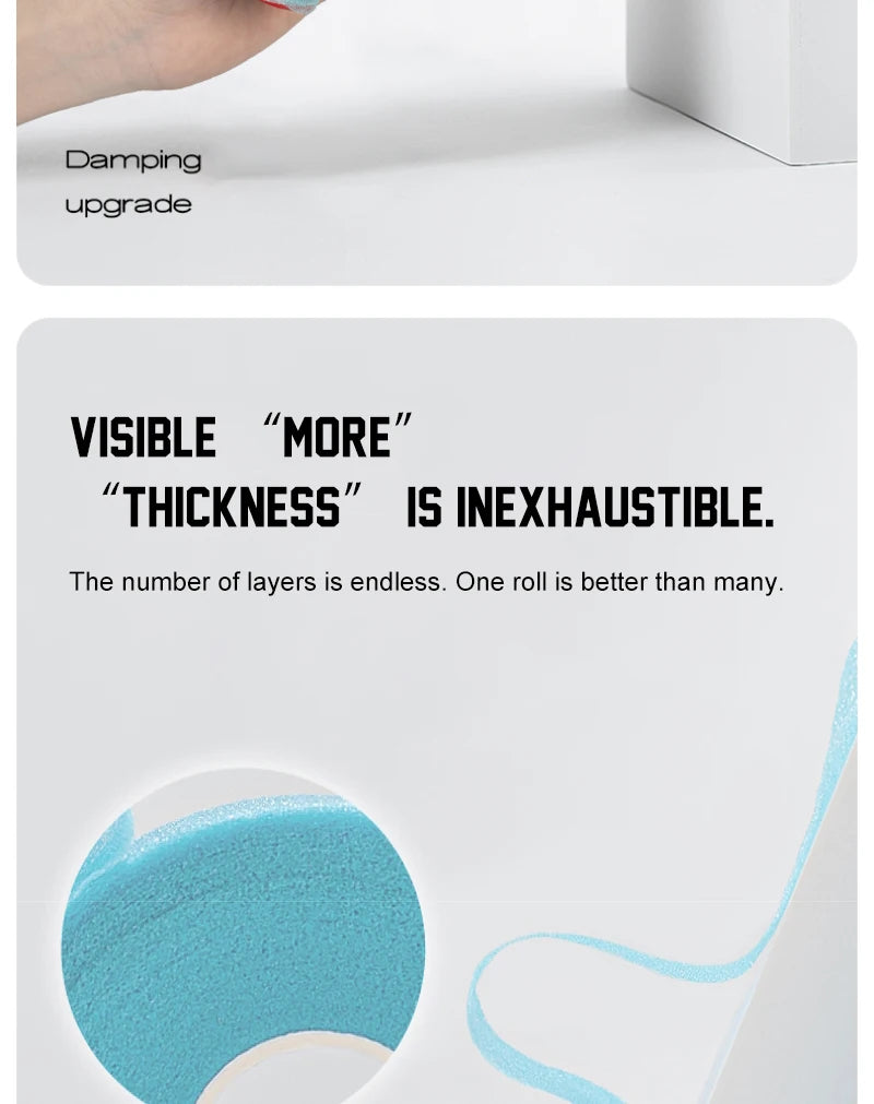 ALPSPORT 93S Imported Shock-absorbing Film Durability Improves Badminton Racket Feel and Reduces Vibration Handle Film ALP
