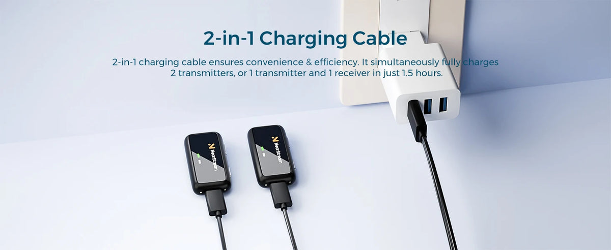 Wireless Lavalier Microphone – Plug & Play with Noise Reduction
