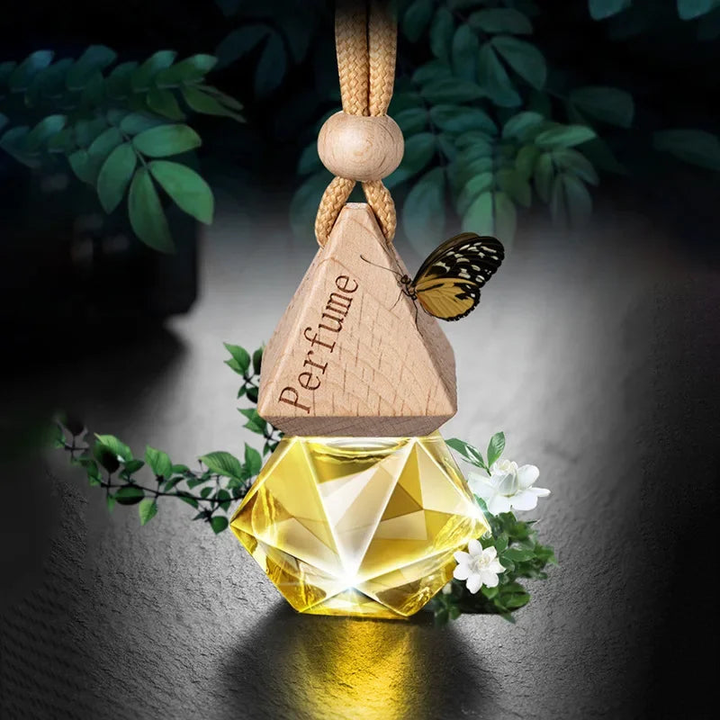 Car Aromatherapy Fragrance Pendent Bottle Perfume Diffuser Long-lasting Fragrance Air Freshener Car Accessories Interior
