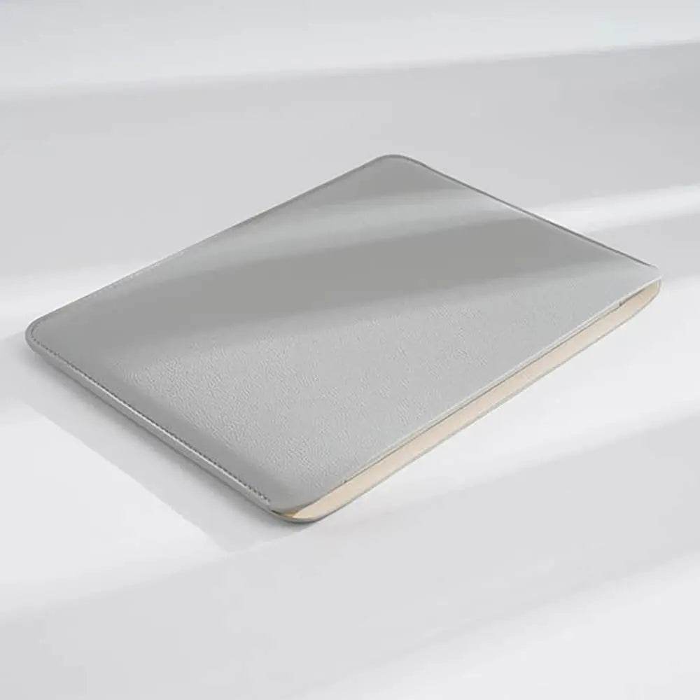 New PU Laptop Bag Shockproof Ultra Thin Laptop Sleeve Case Large Capacity Business Tablet Protective Pouch Laptop