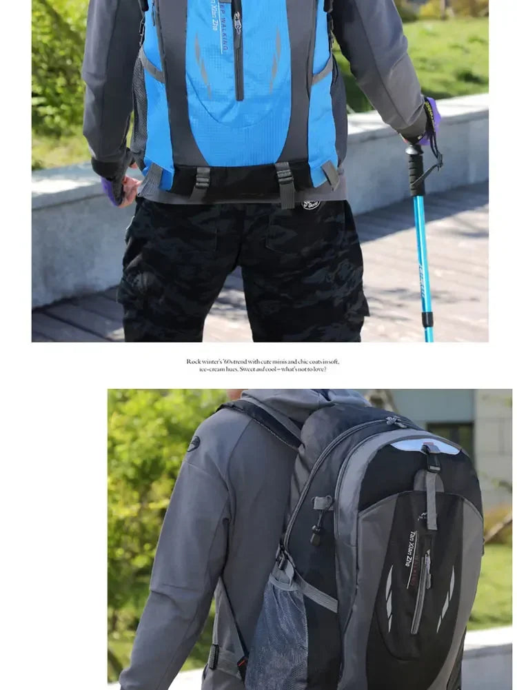 Outdoor Travel Backpack Big Capacity Fashion Travel Backpacks Men Climbing Travel Backpack Classic Sport Travel Backpacks