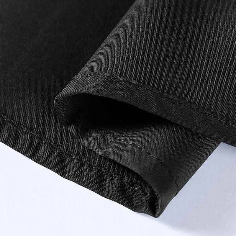 Men's Business Casual Long Sleeve Shirt Solid Color Wrinkle Resistant Comfortable All-Season Versatile Solid Color Top