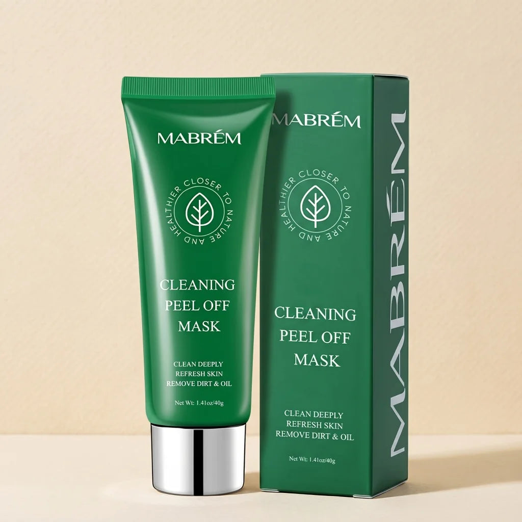 Plant Extract Cleaning Peel Off Mask Deep Clean Remove Blackheads Oil Dirt Refresh Bright Skin Pore Cleansing Facial Mask 40G