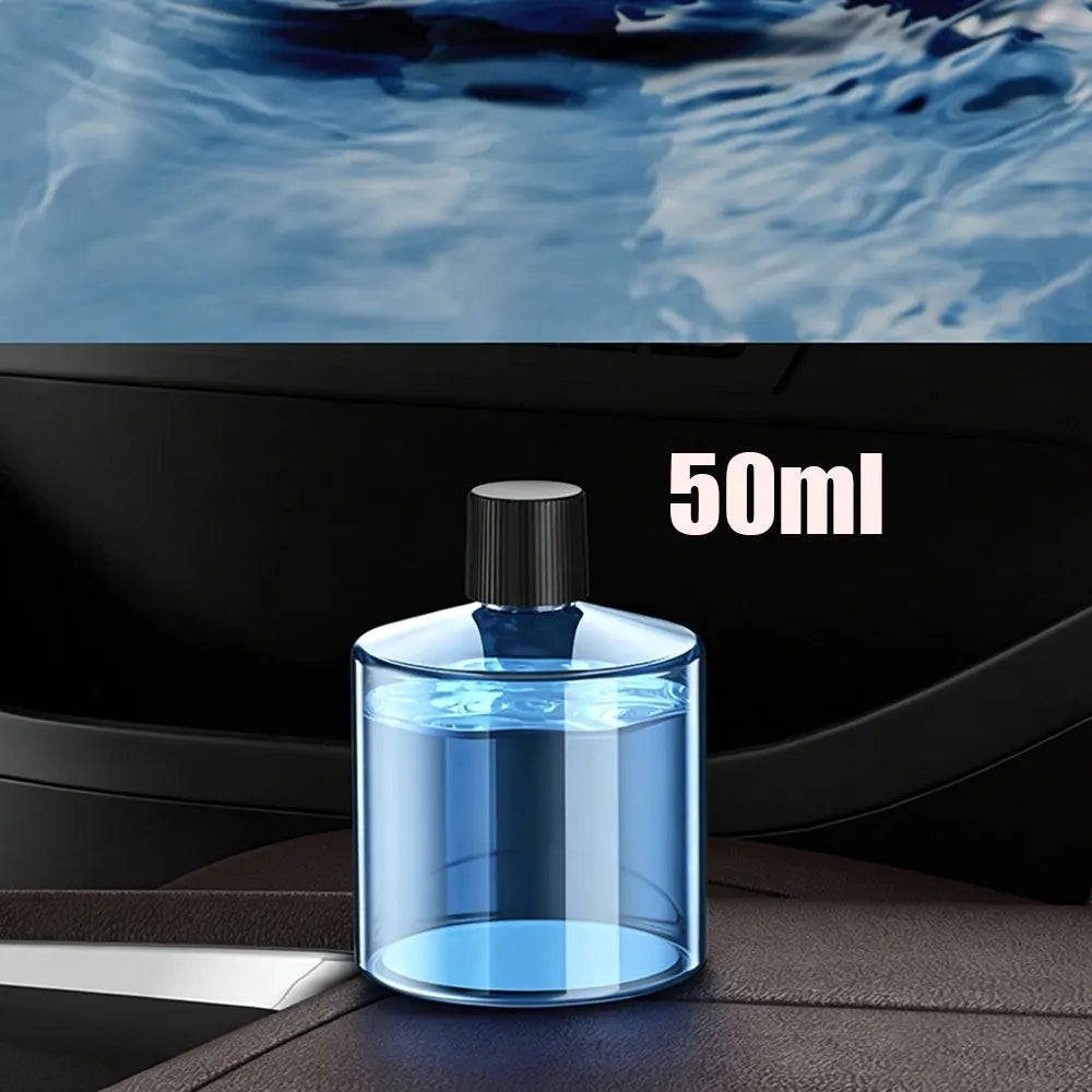 1x 50ml Car Air Fragrance Oil Car Perfume Refill Liquid Ambient Freshener Car Long Lasting Air Freshener Aromatherapy Oil
