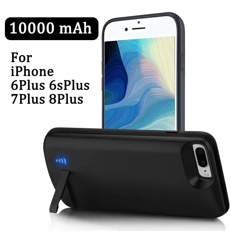 10000Mah  Battery Charger Case For iphone 14 Plus 15 Pro 12 Pro Max 11 Pro X XS XR XS Max 6 6S 7 8 Plus Battery Case Pow