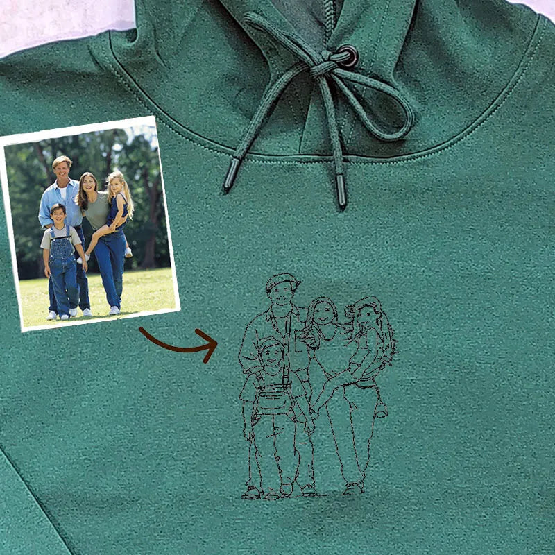 Custom Embroidery Logo Hooded Sweater Men's Loose Size Autumn Cotton Sweatshirt High Quality Tops Male Hip Hop Pullover