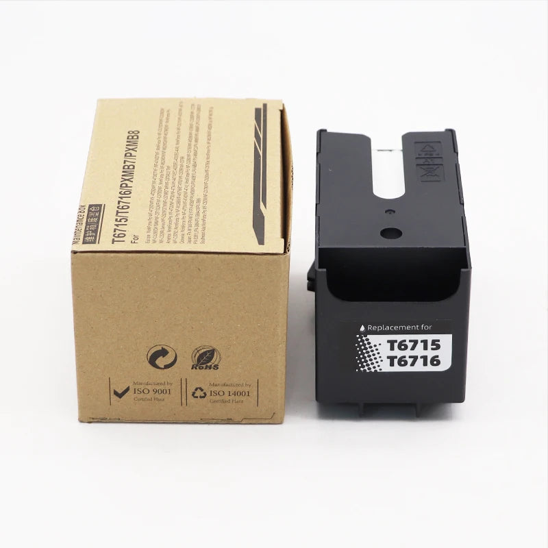 T6715 T6716 Ink Maintenance Box For Epson Workforce Pro WF-3820 WF-4820 EC-4020 WF-4830 WF-4720 WF-4834 WF-4734 WF-4730 WF-4740