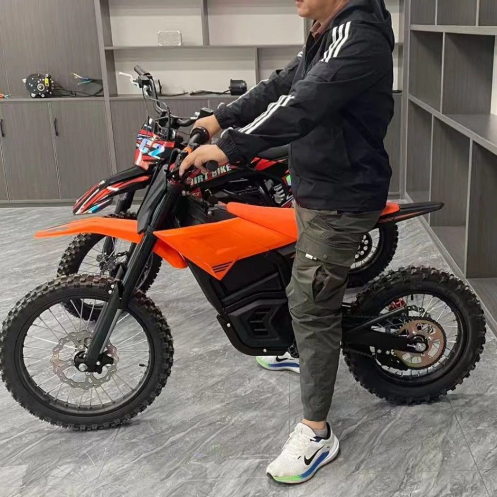 Electric motorcycle Aluminum alloy mountain bike Off-road scooter 72V60V48V