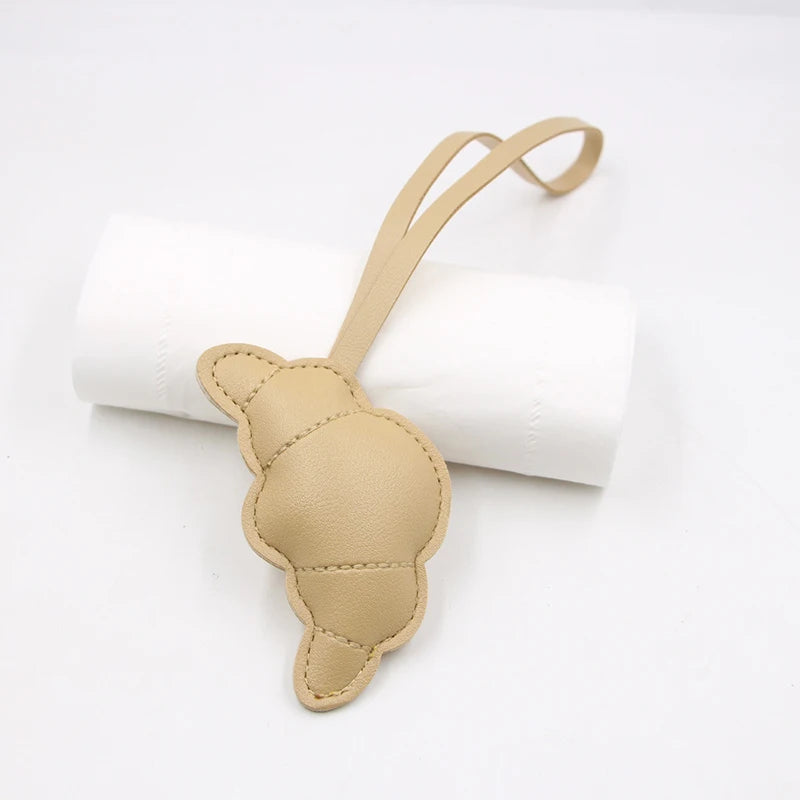 Cute Cartoon Duck Bag Charm High Quality Cute Leather Fashion Charm Bag Keyring Backpack Decoration Accessories Gifts