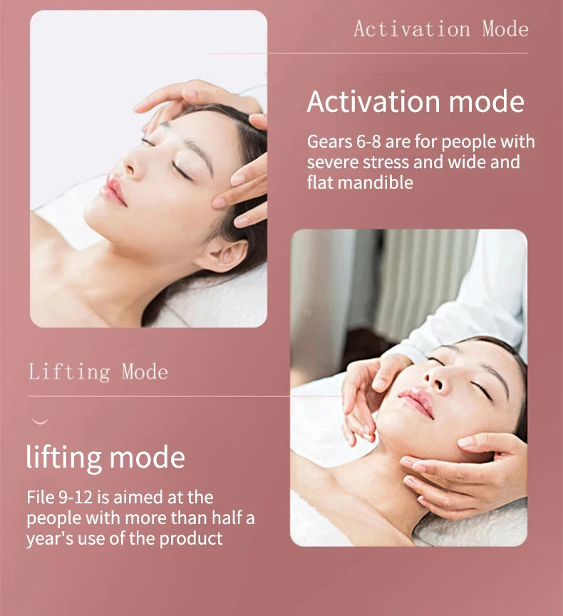 HOT NEW Lifting Massager Electric Facial Massager V-line Face Lifting Slimming Vibration Device Home Use Beauty Tool