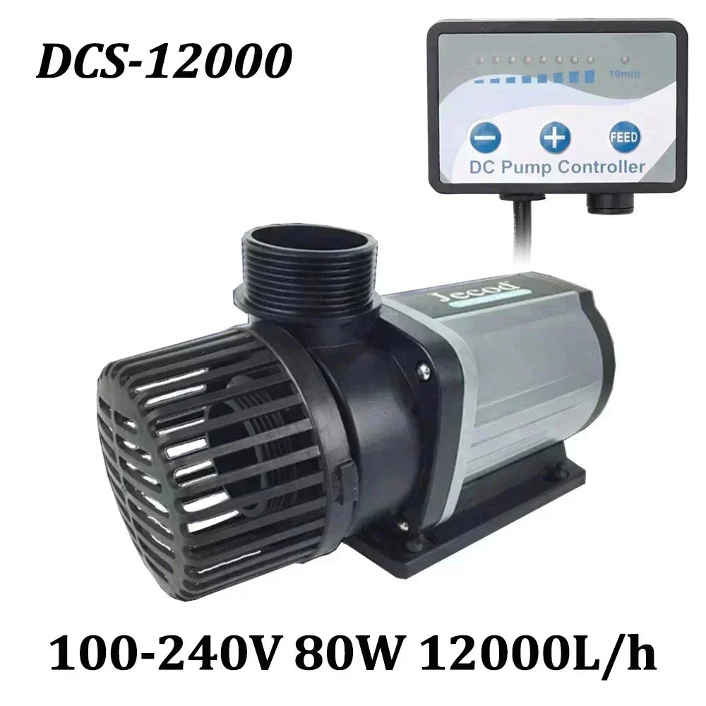 100-240V 80W 12000L/h Jebao DCS-12000 Fish Tank Submersible Pump Flow Adjustable Freshwater Pump Variable Frequency Water Pump
