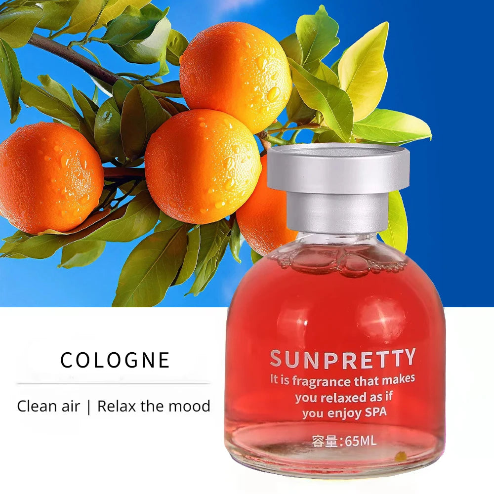 New Update Car Perfume Air Freshener Safe Liquid Decoration Car Air Freshener Essential Oil Diffuser  Durable Deodorant Gel 65ml
