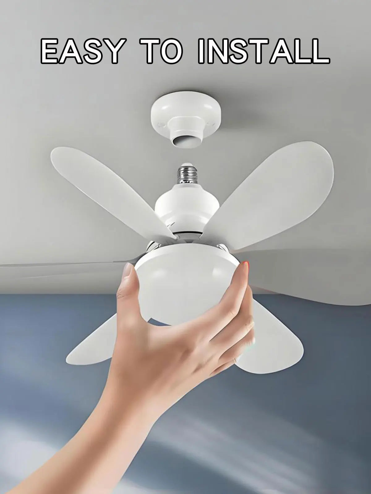 E27 with Remote LED 30W 40W Ceiling Fan Light Dimming Function Suitable for Living Room Study and Home Use 85-265V