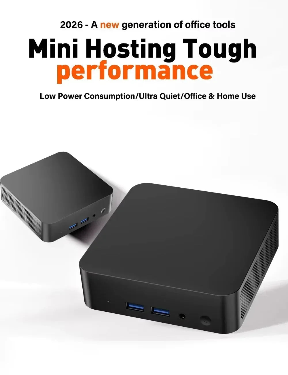 2026 Intel Core i9 10980HK N150 Mini PC 16GB RAM 1TB SSD WiFi 6 BT5.2 Windows 11 4K Portable Gaming Desktop Computer