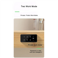A99E-Electronic Induction Lock Smart Fingerprint Cabinet Lock,Drawer Password Lock,Cabinet Door Lock