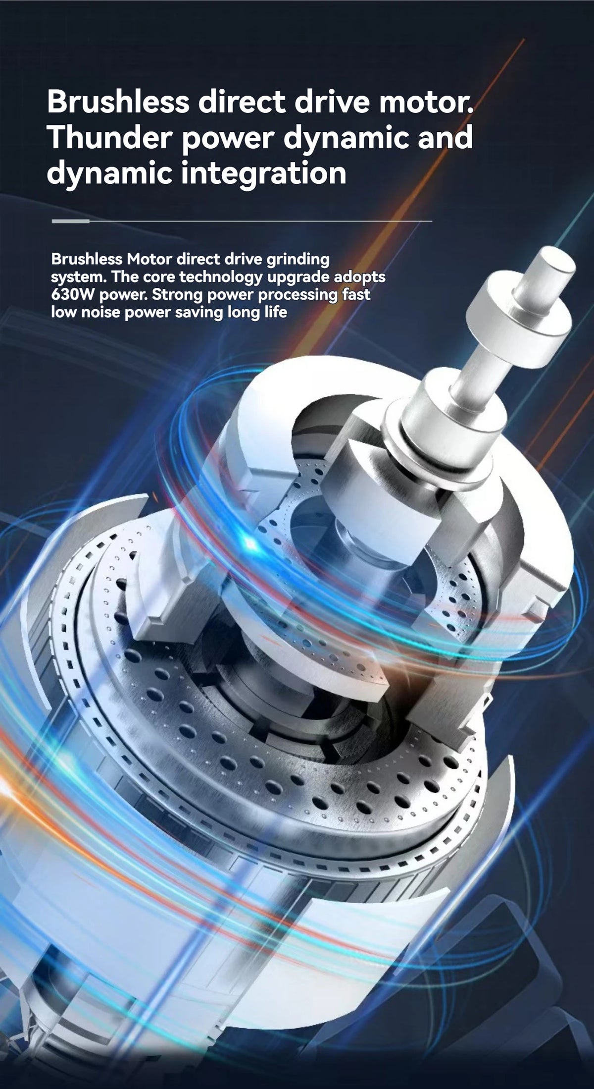 Kitchen Waste Disposer, Household Food Grinder, High-power Kitchen Waste Disposer