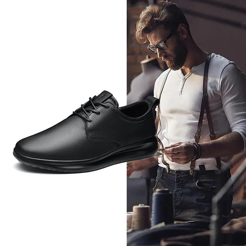 High-end genuine leather men shoes outdoor casual sneakers fashion business shoes for men zapatillas hombre sapato