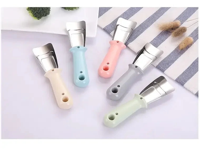 Kitchen Clean Gadget Portable Useful Fridge Accessories 1PC Defrosting Shovel Stainless Steel Freezer Ice Scraper Deicing Tool