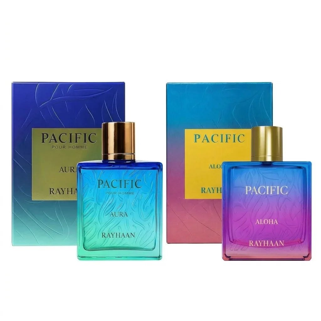 Jungle Vibe Tropical Vibe Pacific Aura Aloha Fresh Wave Men Eau de Parfum Long Lasting Spray Fragrance For Him Scent
