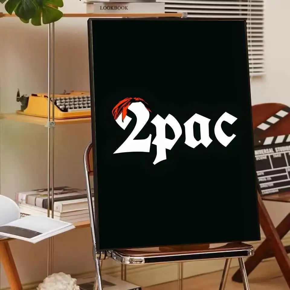 Rapper 2Pac T-Tupac S-Shakur Poster Paper Print Home Living Room Bedroom Entrance Bar Cafe Art Painting Decoration