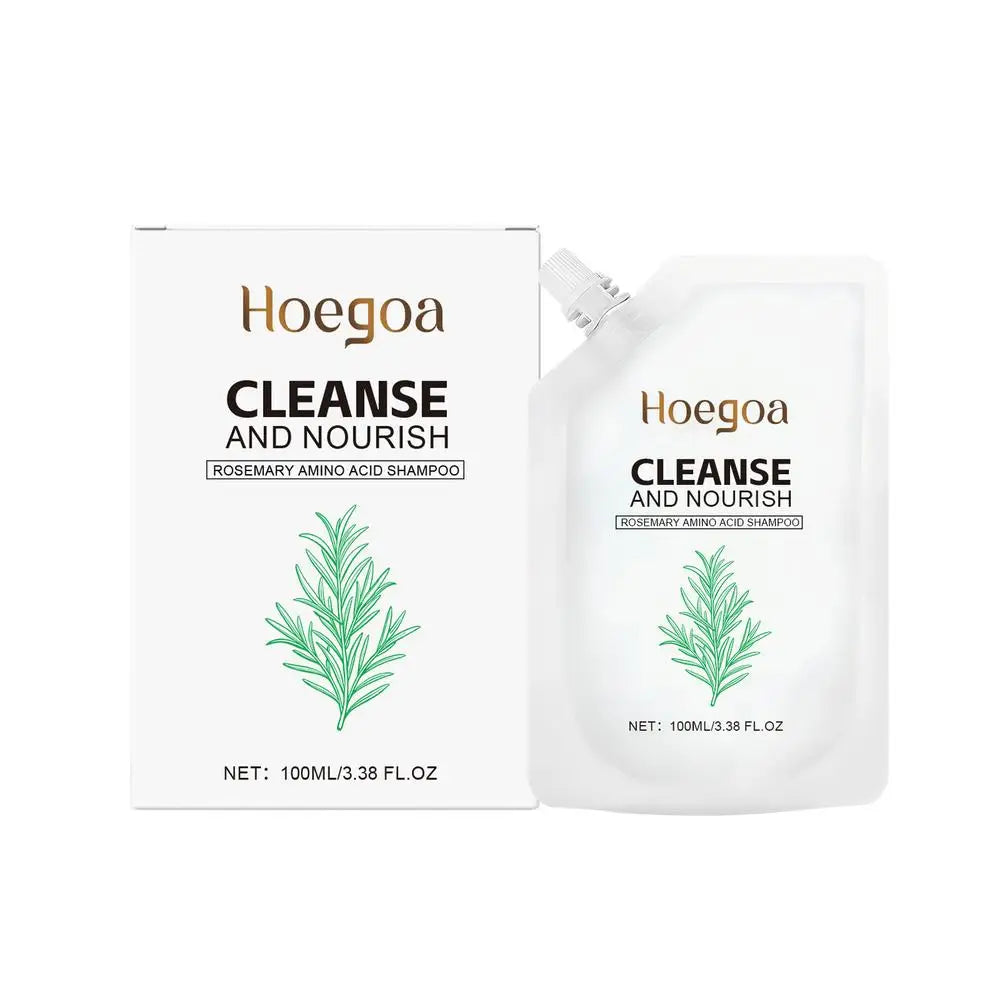 Nourishing Pepairing Rosemary Shampoo Damage Hair Deep Cleansing Scalp Oil Control Growth Strengthening Root Volumizing Shampoo