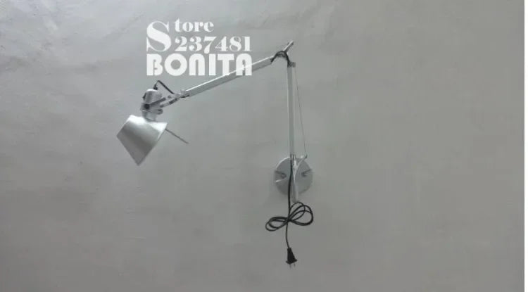 Modern Simple Modern Foldable Wall Lights Long Swing Arm Adjustable Aluminum Sconces Lamps Telescopic Wall Lights For Bedroom