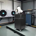 Wholesale Custom Dual Hose Unattended Low Energy Portable Industrial Air Conditioner R410A Compressor 300m/h Airflow 48dB Floor