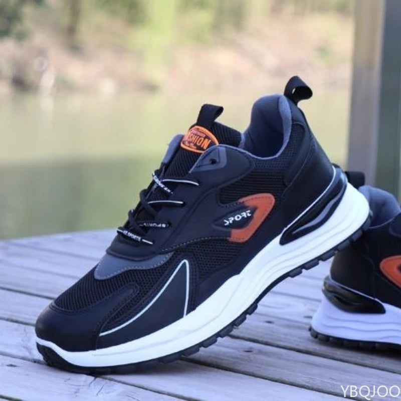2025 Large Size Autumn Fashion New Item Breathable Casual Comfortable Men's Shoes Versatile, Lightweight Flat Sports Men's Shoes
