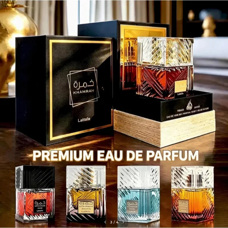 Middle East Arabian Men's Perfume 100ml Unisex Perfume Perfumes for Men Amber Crystal Bottle Fragrance