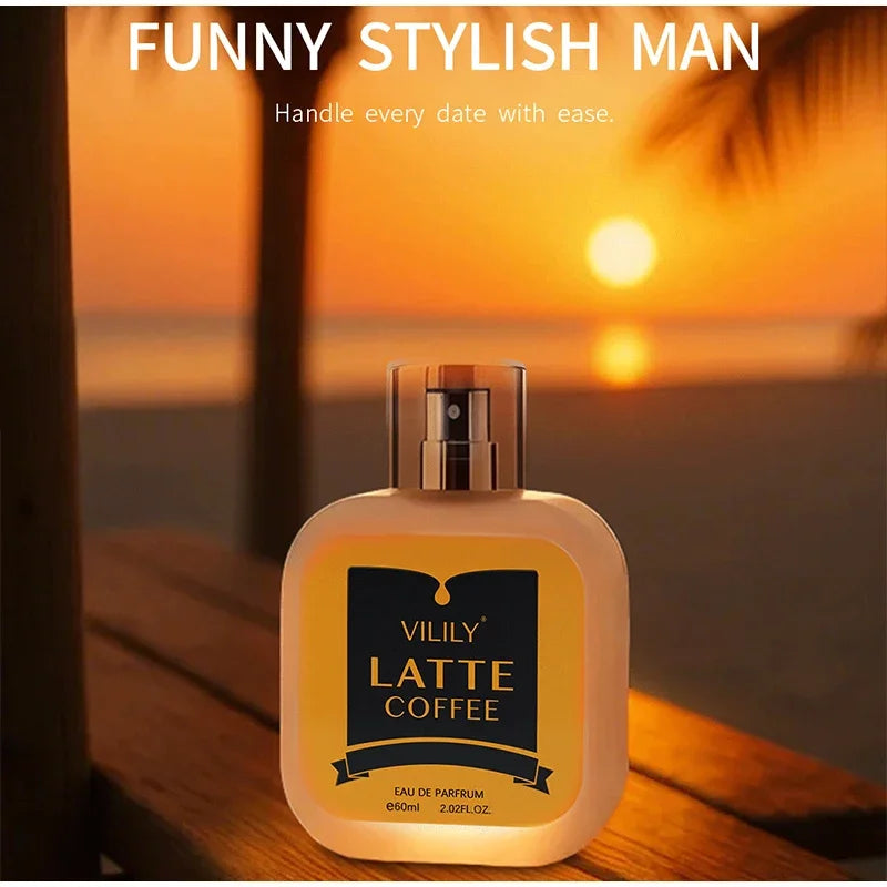 Coconut Vanilla Perfume Gourmand Chocolate Coffee Cream Scent, Fruity Floral Unisex Fragrance Spray, Sweet Musk Fragrance Mist
