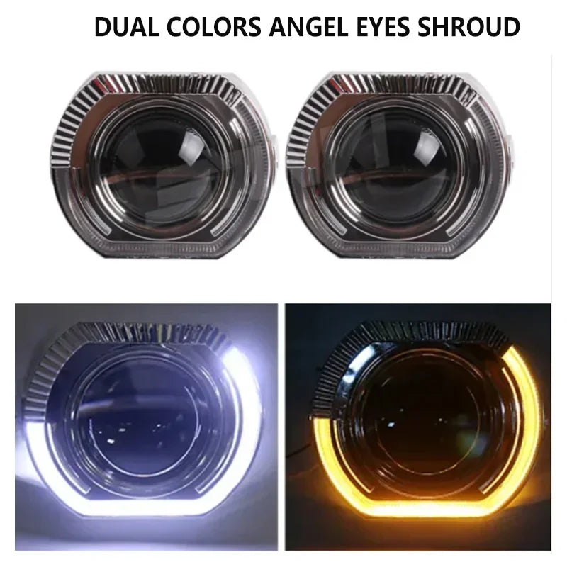 SANVI 3.0 Inch 26540LUX S07 Bi LED Projector Lens 110W H4 H7 9005 9006 Headlight Auto LED Light Car Accessory