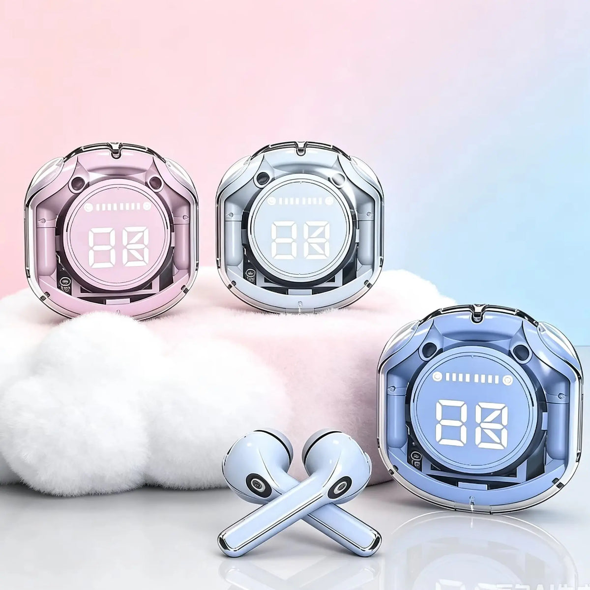 TWS Wireless Earphone Bluetooth 5.3 Headphones Sport Gaming Headsets Noise Reduction Earbuds Bass for smartphones