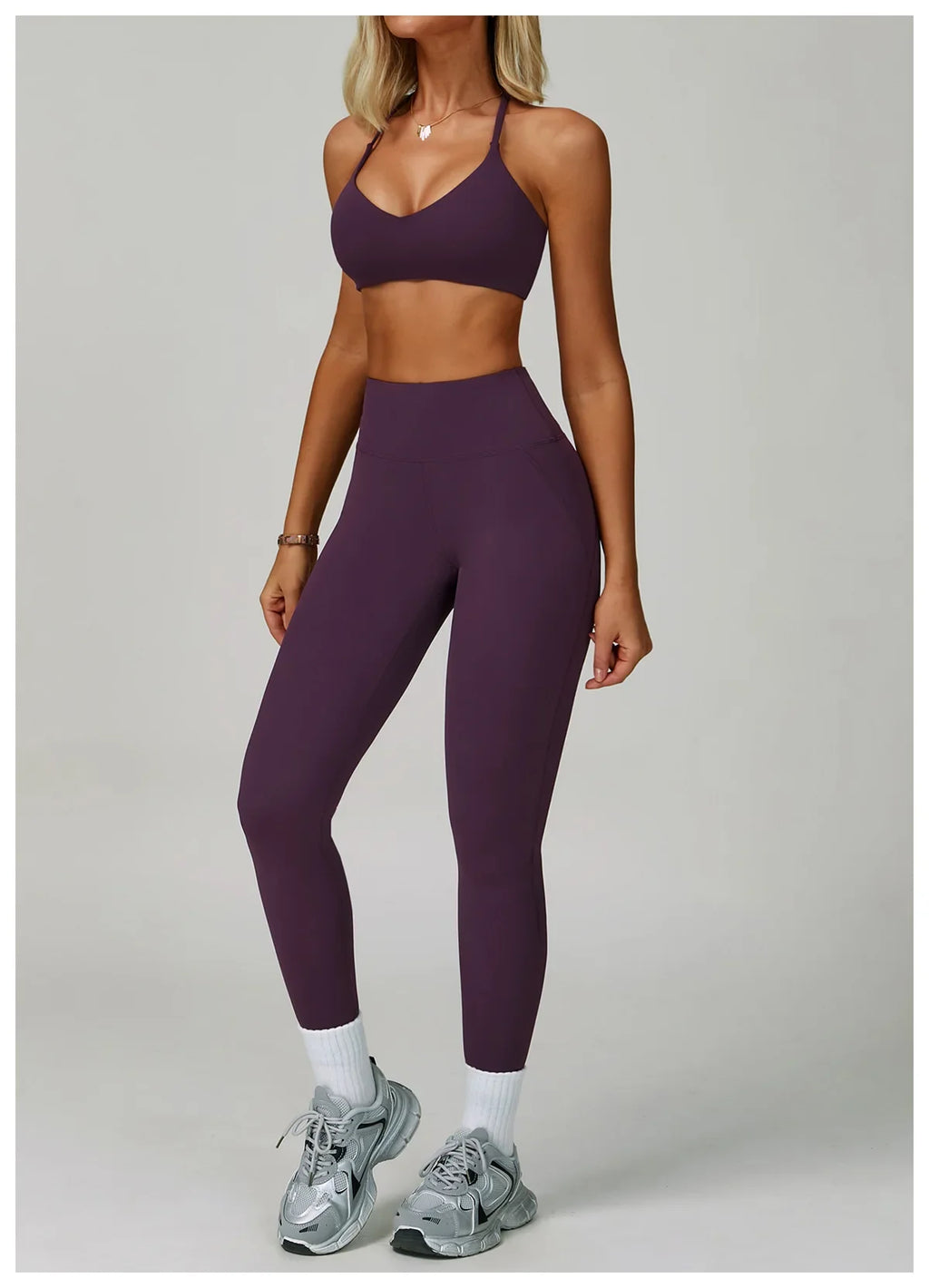 2Pcs Sets Women's Tracksuit Fitness Clothes Yoga Sets Sportswear Workout Bra High Waist Leggings Set Gym Clothing Sports Suits