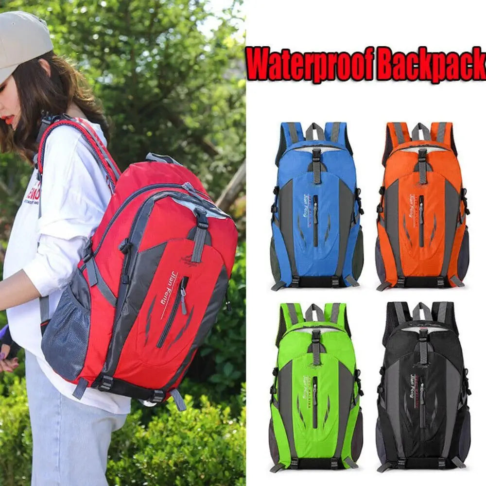 Durable Waterproof Sports Outdoor Bags Travel Bag Travel Rucksack Camping Backpack 40L Large Capacity