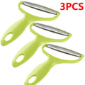 1/2/3pcs Cabbage Shredder Stainless Steel Vegetable Peeler Cutter Wide Mouth Fruit Potato Graters Knife Cooking Kitchen Gadgets