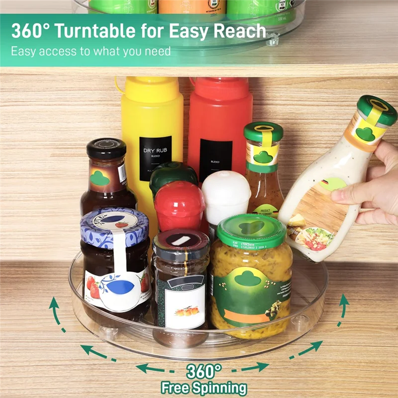 ABKJ-Non-Skid Fridge Organizer Organizer For Pantry Organizers And Storage Refrigerator