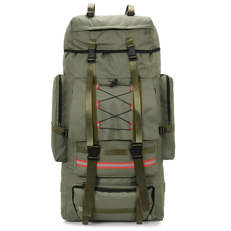Outdoor Climbing Backpack Large Capacity Outdoor Travel Sports Luggage Bag Hiking Trekking Camping Mountaineering Men Rucksack