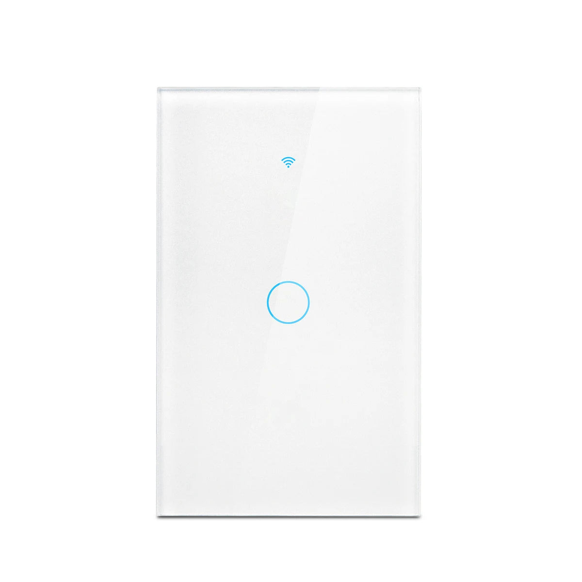 Wifi+Bluetooth Touch Light Switch No Neutral Wire &Neutral Wire US Touch Panel Wall Switches Works with Tuya Smart Life App