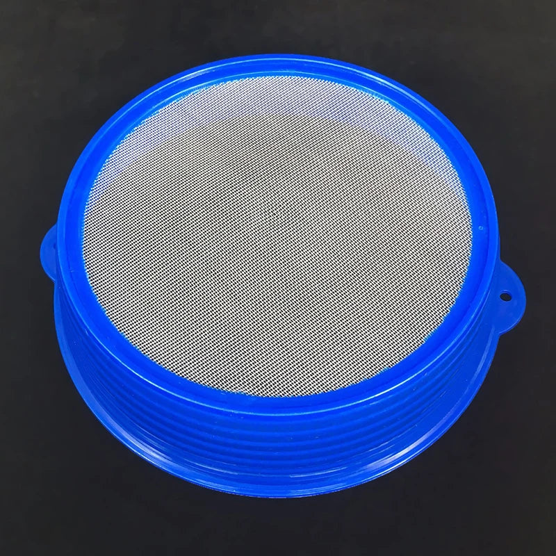 Kitchen Gadgets New Handheld 19cm Round Shape Plastic Flour Sifter Strainer