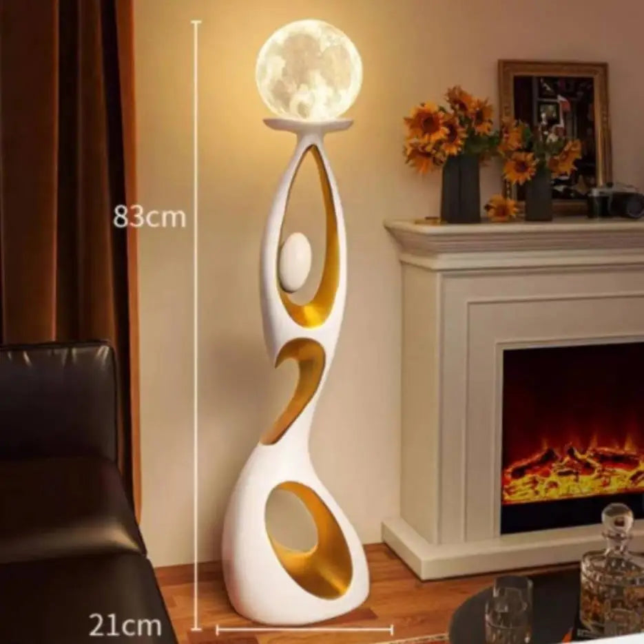 Modern Simple Creative Human-shaped Floor Lamp Next to the Living Room Sofa Light Luxury Bedroom Medieval Atmosphere Lamp