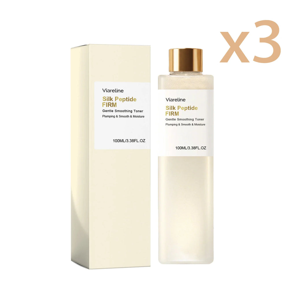 Silk Peptide EGF Toner Smoothing Plumping Face Skin Moisture Hydrating Lightweight Refreshing Skincare Toner for All Skin