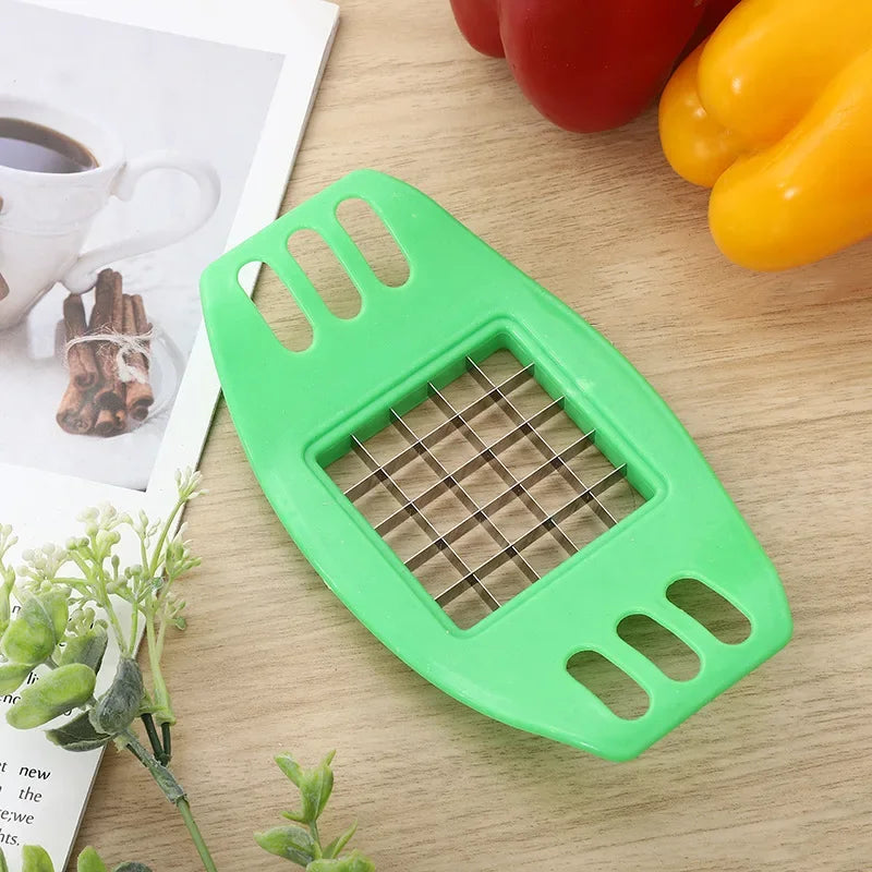 Multifunctional Potato Slicer Cutter Chopper, French Fries Maker Vegetable Fruit Cutting Tool Home Kitchen Gadgets Accessories
