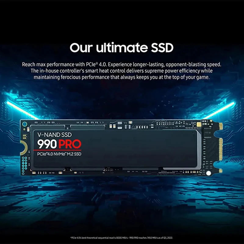 2026 new genuine 980Pro/990Pro M2 Ultra high capacity SSD portable high-speed solid state drive suitable for laptops /desktops