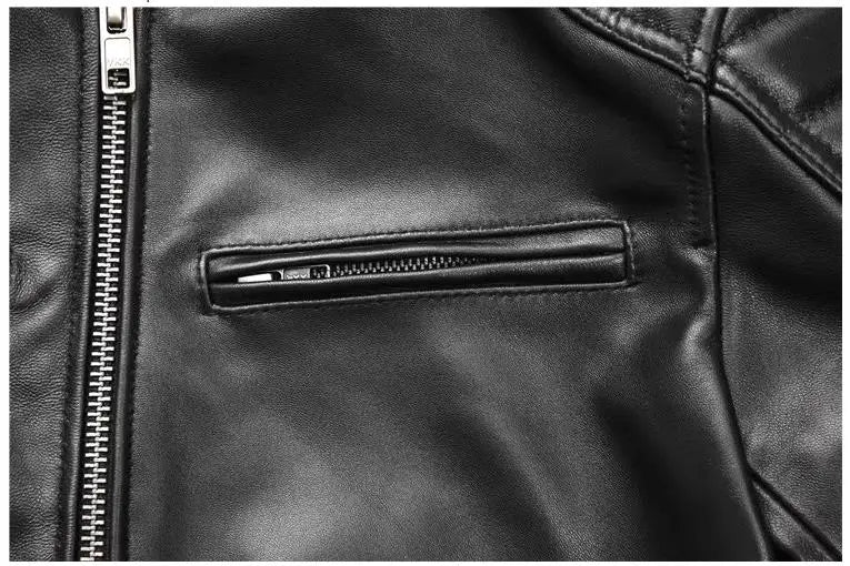 YR!Wholesales.Mens Real Natural Cowhide Cloth.100%.Cool Motor Rider Leather Jacket.Plus Size Slim Fit Real Leather Cloth