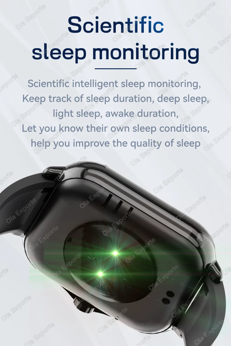 2026 New Multifunctional Smart Watch Men&Women Bluetooth Connected Phone Music Fitness Sports Bracelet Sleep Monitor Watch HT30