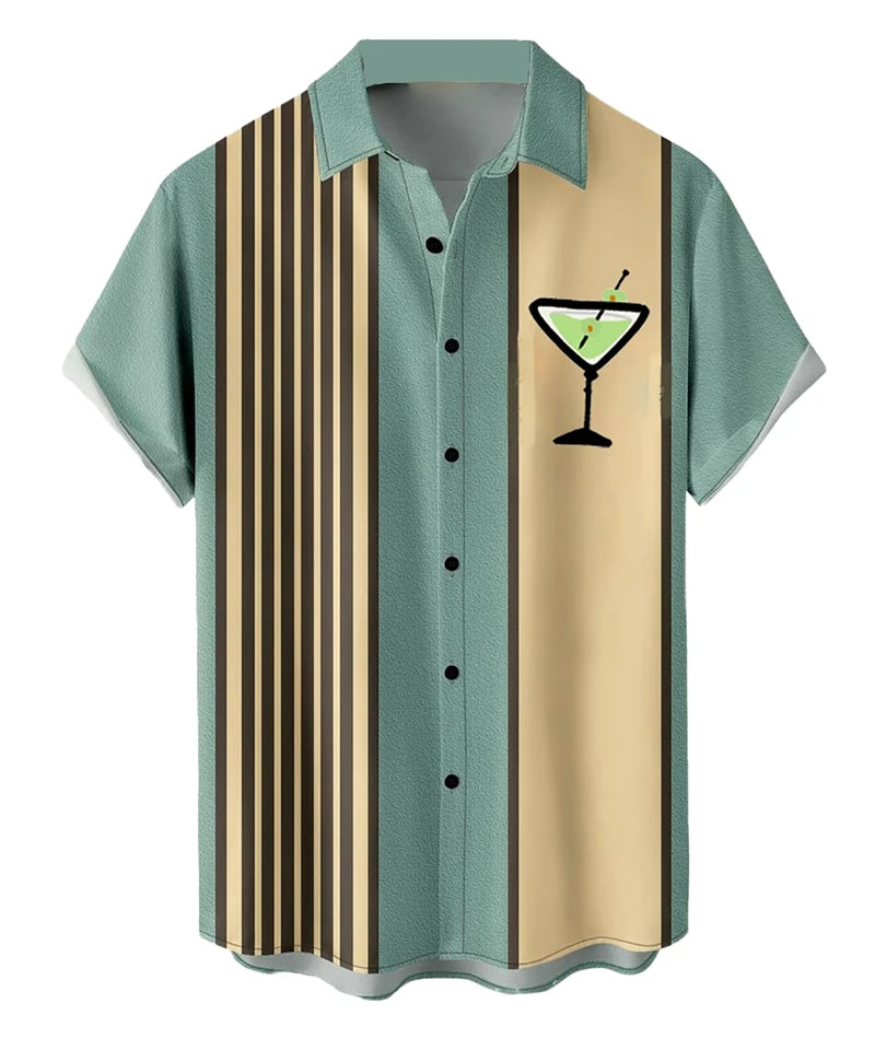 Summer Men's Shirts 3d Print Casual Outdoor Street Short-sleeved Shirts Men Women Loose Comfortable Hawaiian Men's Daily Wear