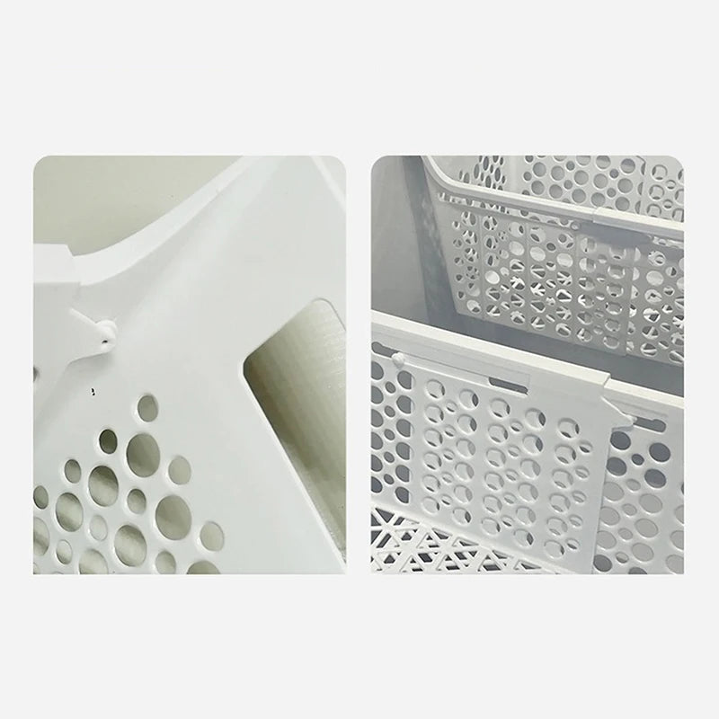 Kitchen Freezer Organizer Basket Odorless Heavy Load Rack for Chest Freezer Space Saving Storage Solution withMulti-layer Design