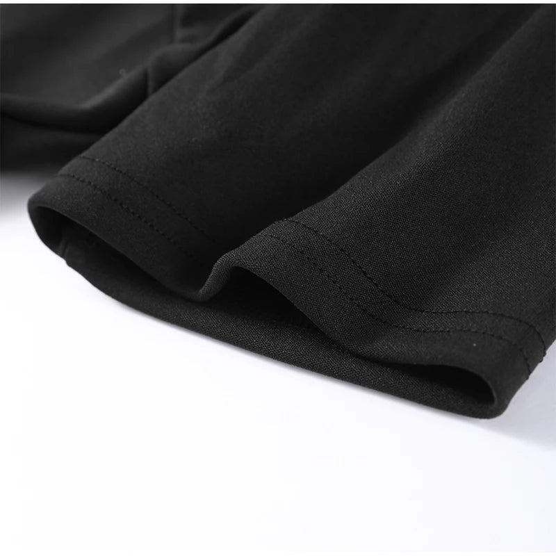 Elegant Mini Dress Woman Ribbons Slim O-neck Short Sleeve Above Knee Dresses Female Spring Summer Party Robe Lady High Street
