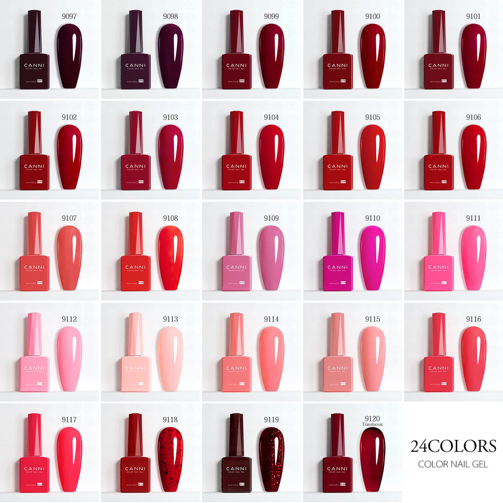 CC8 CANNI 9ml Nail Gel Polish HEMA FREE Summer Nails Color Soak Off UV LED Semi Permanent Smoothy Texture Nail Art Manicure